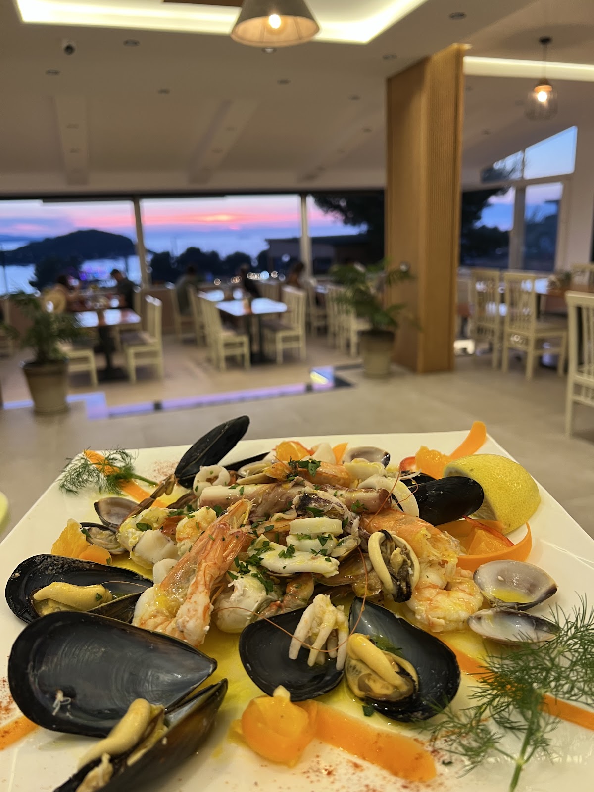 Taverna Hotel Afa - Sunset view